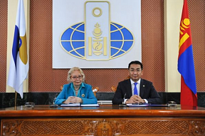 A delegation led by T.D.Valovaya, Minister in charge of Integration and Macroeconomics of the Eurasian Economic Commission (EEC) paid a working visit to Mongolia