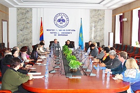 A number of events dedicated to the 75-th anniversary of foundation of the first university in the country – The National University of Mongolia (NUM) took place in Ulaanbaatar