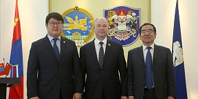 A meeting of representatives of the three cities of Ulaanbaatar – Ulan-Ude – Ulanchab was held at the Economic and Investment Business Forum in Ulaanbaatar from 1 to 3 November, 2018