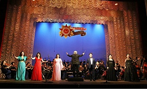 On May 9, 2018, on the occasion of the Victory Day, the Mongolian State Academic Opera and Ballet Theater held a gala concert with the participation of its artists