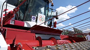 Крупная партия российской сельхозтехники поставлена в Монголию Крупная партия российской сельхозтехники поставлена в Монголию